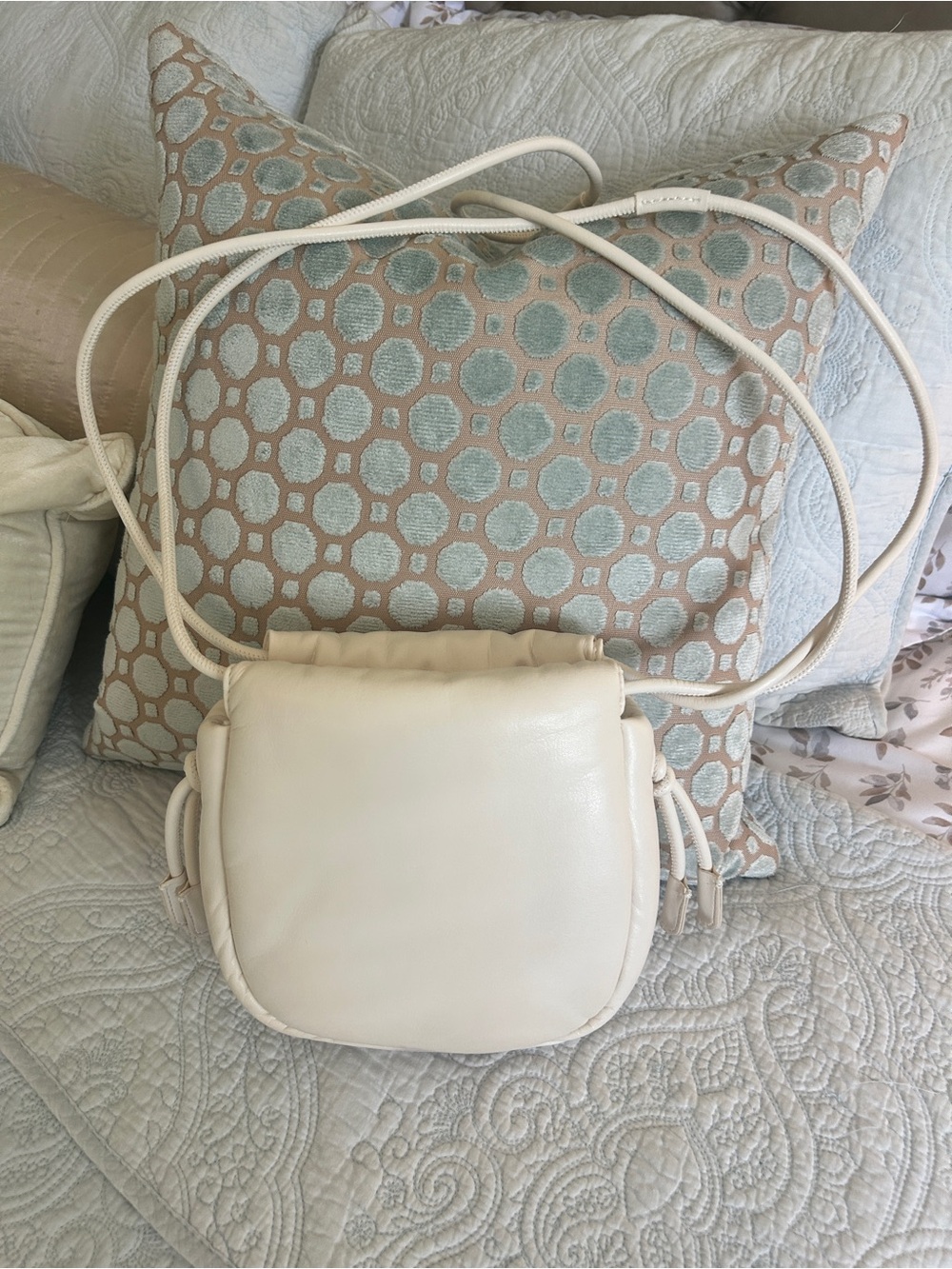 ZARA Leather Crossbody Bag - Women